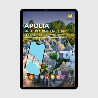 Apulia - mega mapa 543 atrakcji turystycznych
