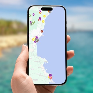Katania i Syrakuzy - mega mapa 115 atrakcji turystycznych