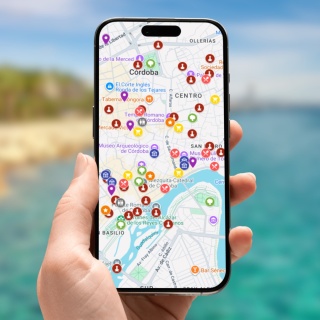 Kordoba - mega mapa 86 atrakcji turystycznych