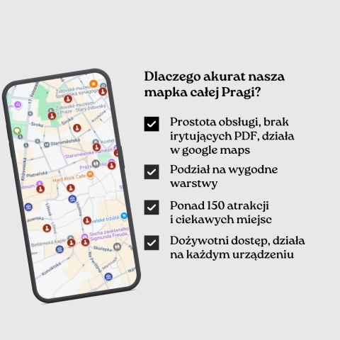 zalety mapy atrakcji Pragi od zwijajmanatki.pl