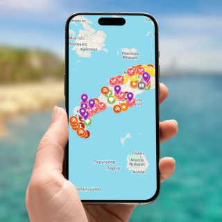 Kos - mega mapa 140 atrakcji turystycznych